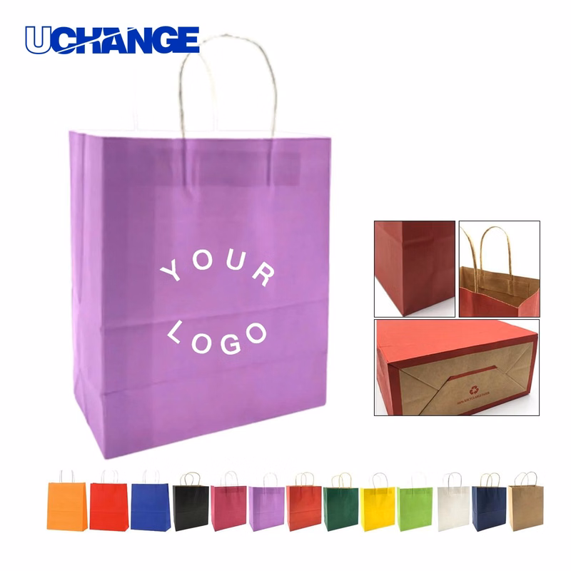 Mini Kraft Paper Gift Bag Packaging
