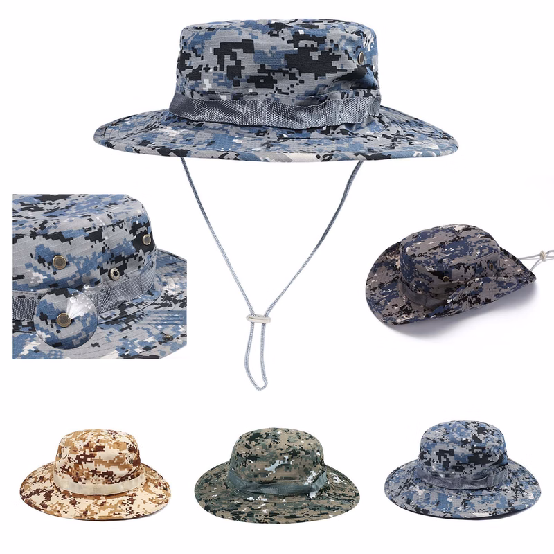 Camouflage Large Eaves Benny Cap