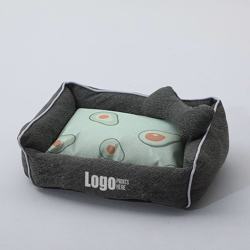 Rectangle Pet Nest Classical Puppy Cat Bed