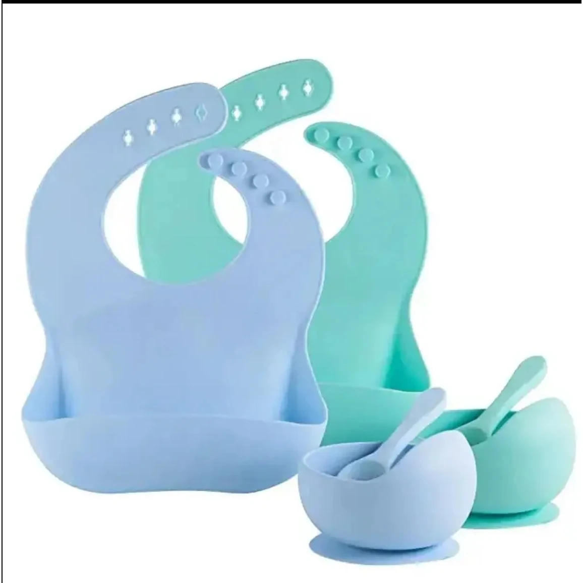 Silicone Eco Baby Feeding Sets Bowl 1