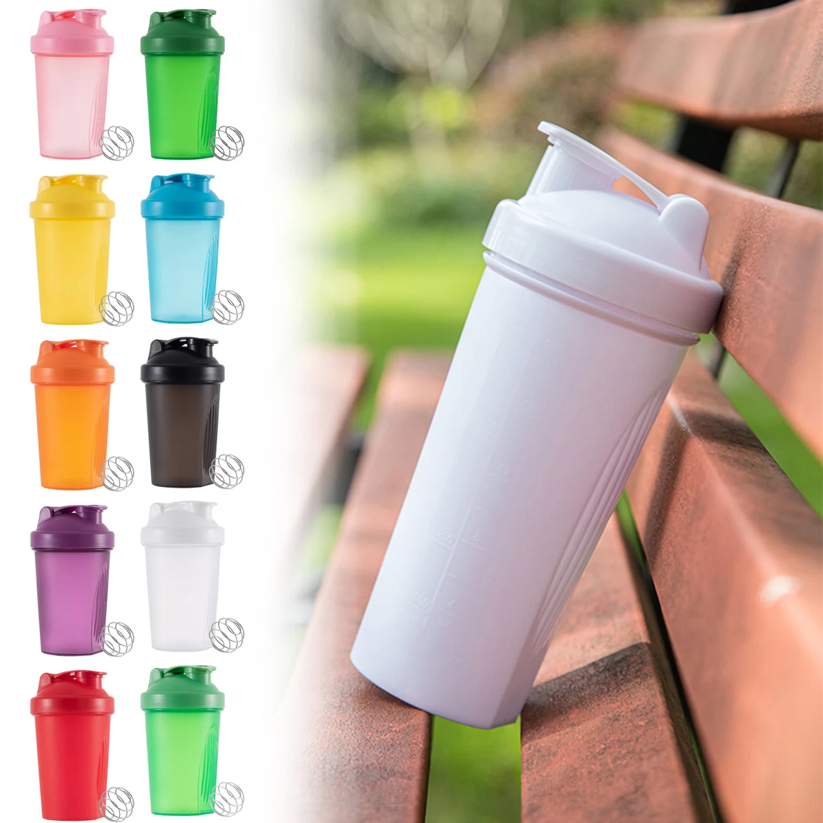 Protein powder mixing cup 1