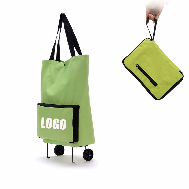 Collapsible Shopping Bag with Wheels