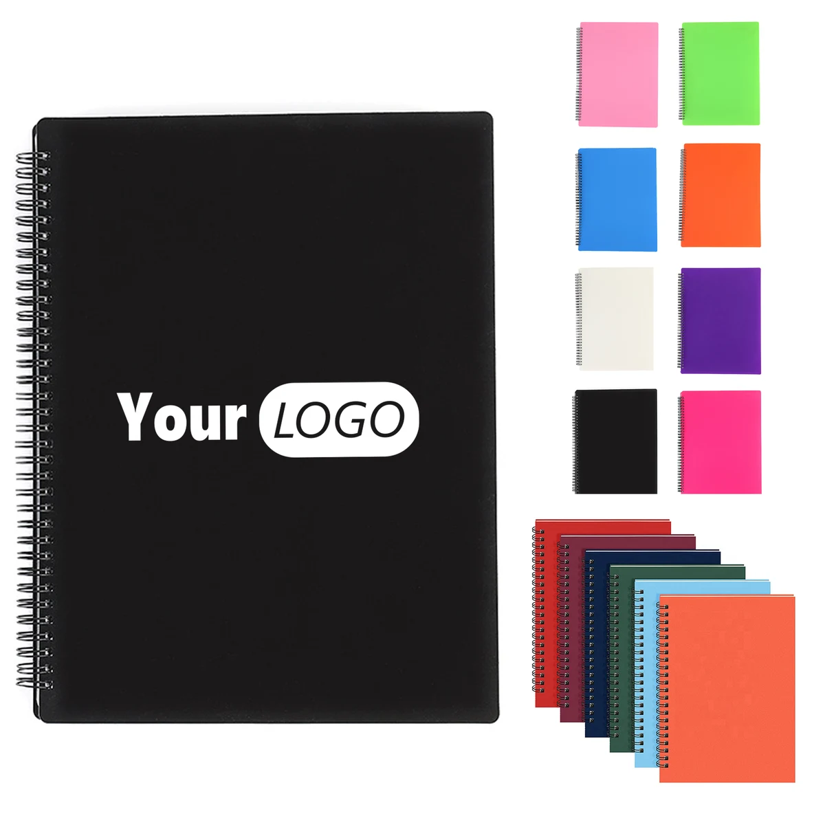 Paper Colorful Customizable Coil Notebook 1