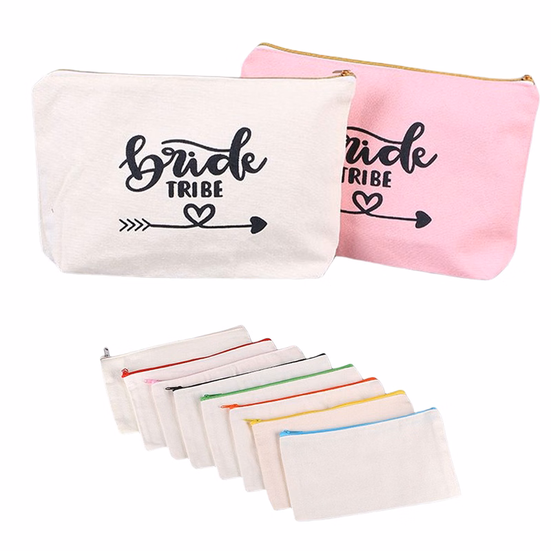Multipurpose Canvas Pencil Bag 5" x 8"