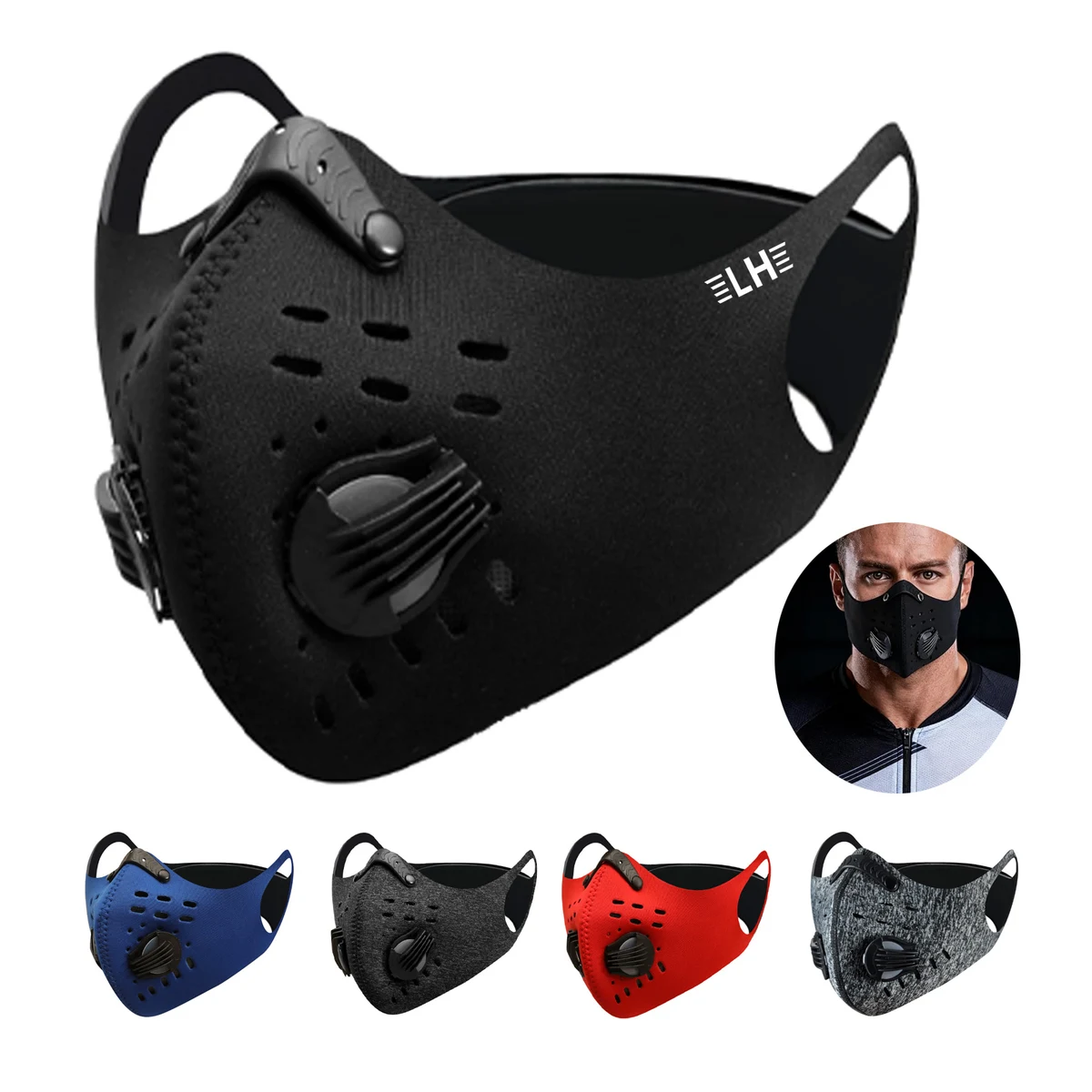 Windproof and Dustproof Riding Face Mask 1