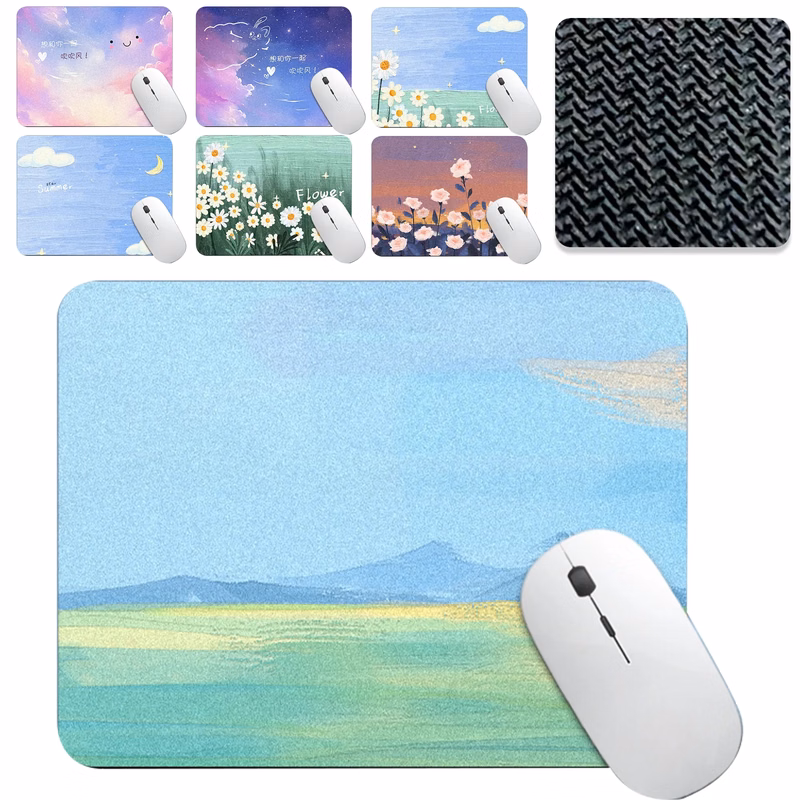 PU Leather Sublimated Mouse Pad