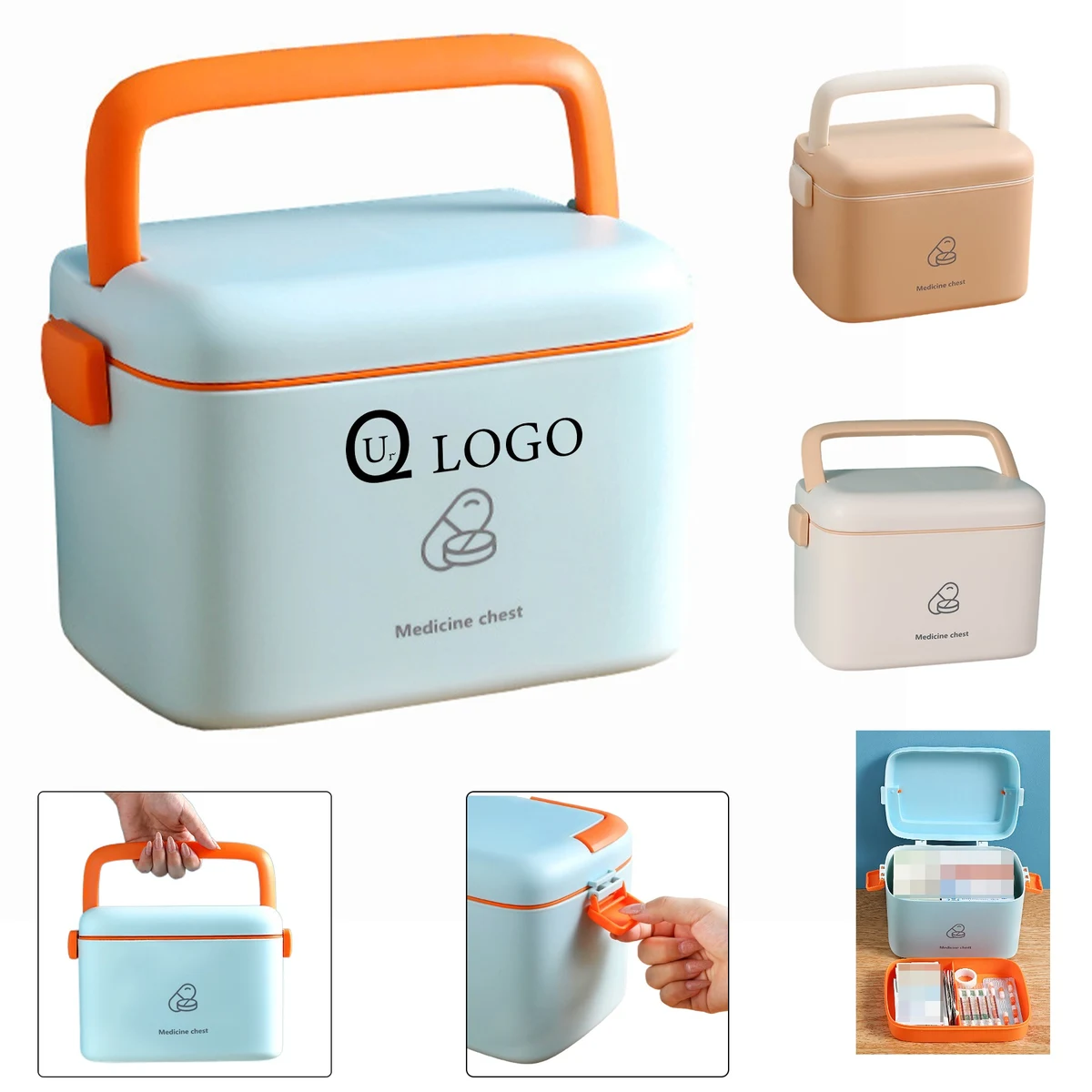 Safety Portable Medicine Box 1