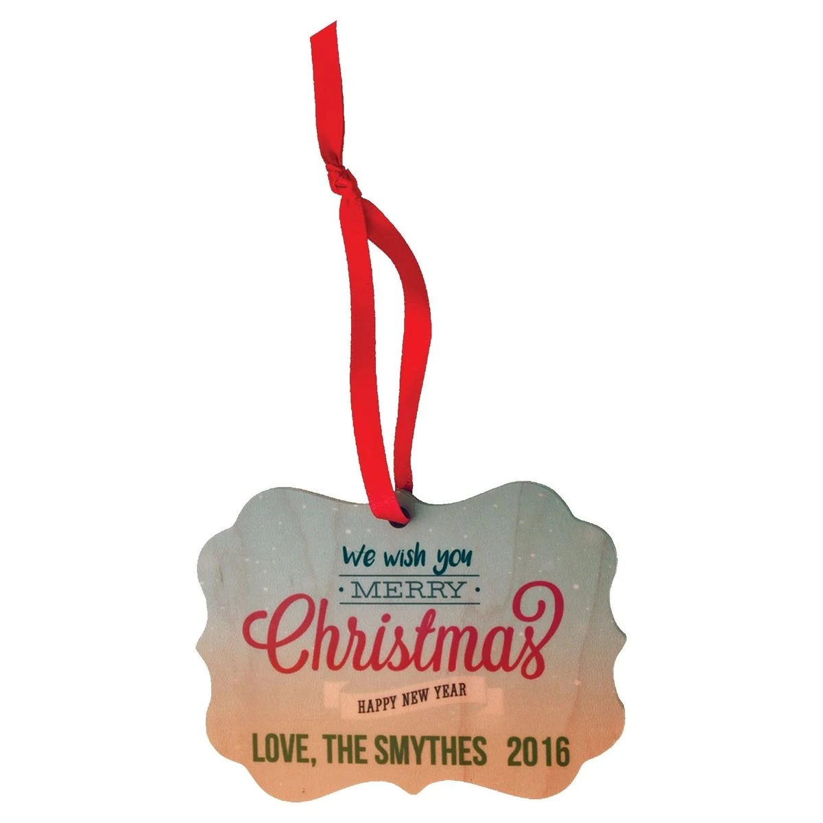 4" x 2.75" Benelux Matte Maple Unisub Sublimatable Ornament 1