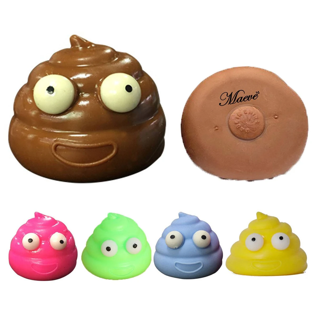 Cute Squeeze Poo Toy - Stress Relief Fidget Ball 1