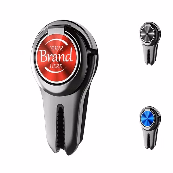 Custom Metal 2-In-1 Car Vent Phone Holder — Smartphone Mount & Navigation Accessory