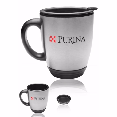 16 oz Steel Bistro Mug