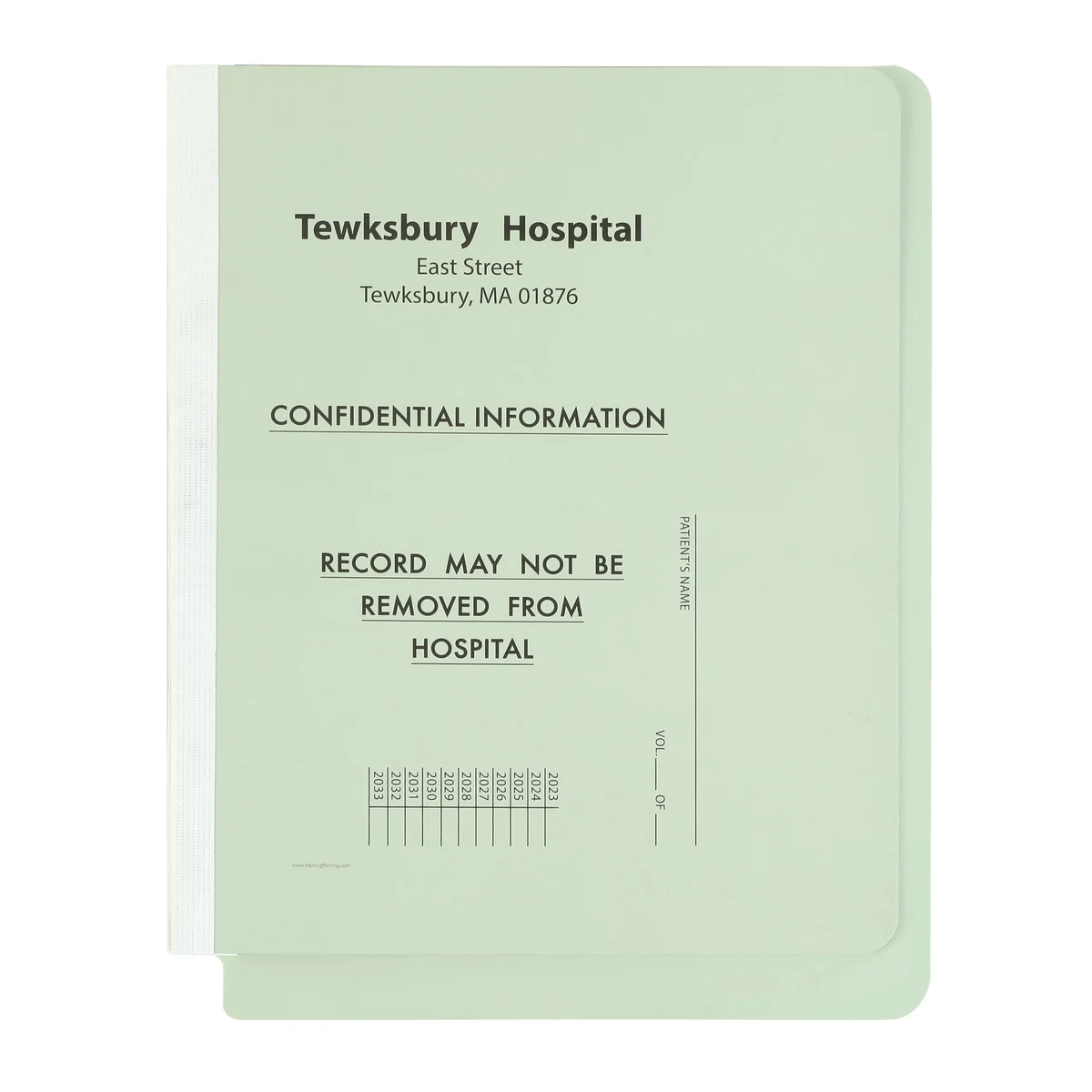 Custom Printed Pressboard Folder 1