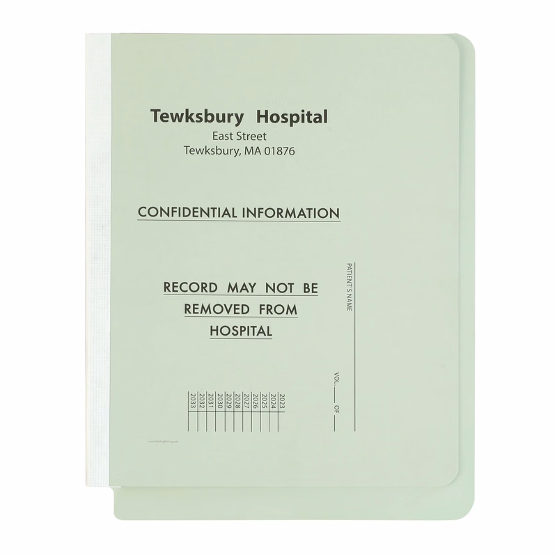 Custom Printed Pressboard Folder