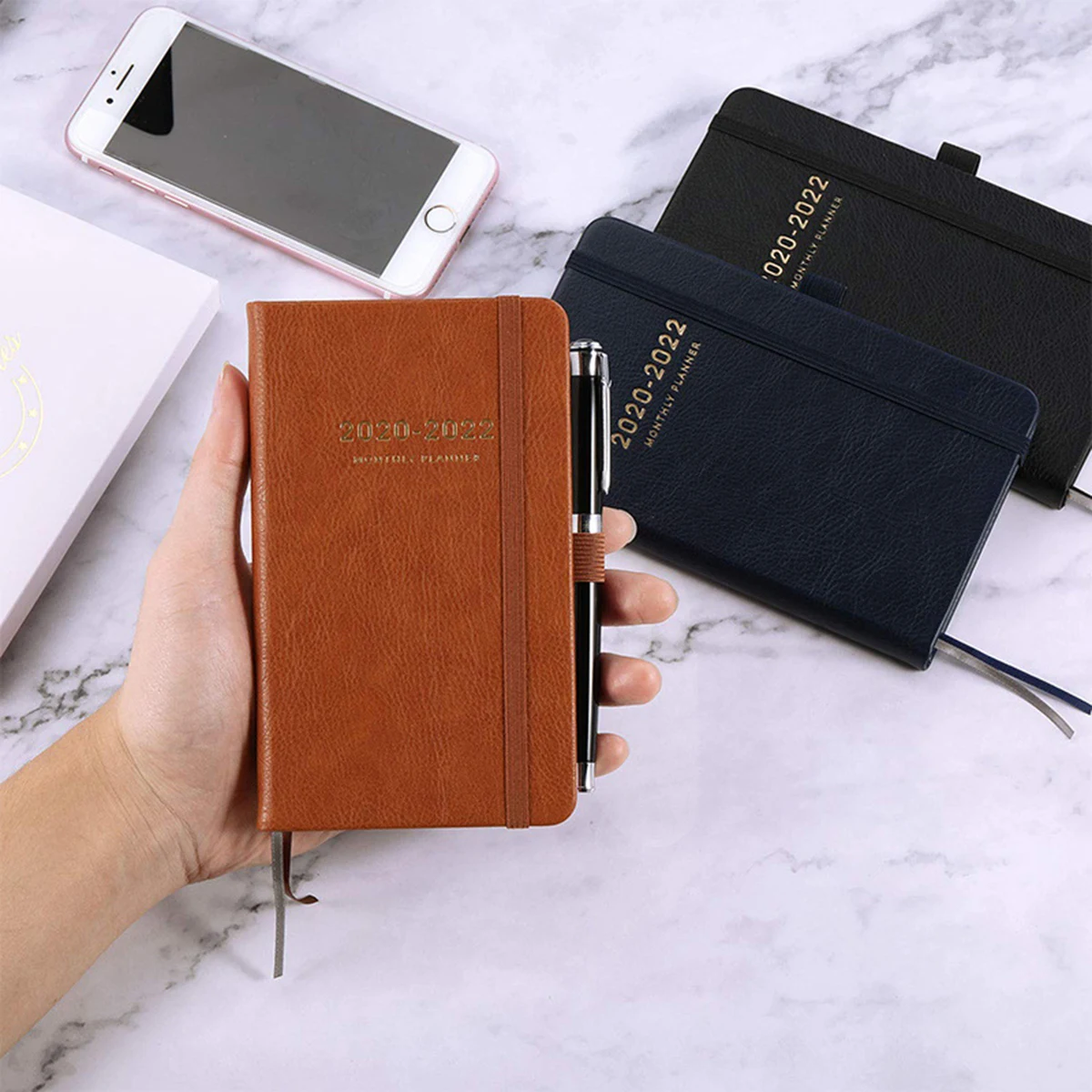 Custom A5 B5 PU Business School Notebook 1