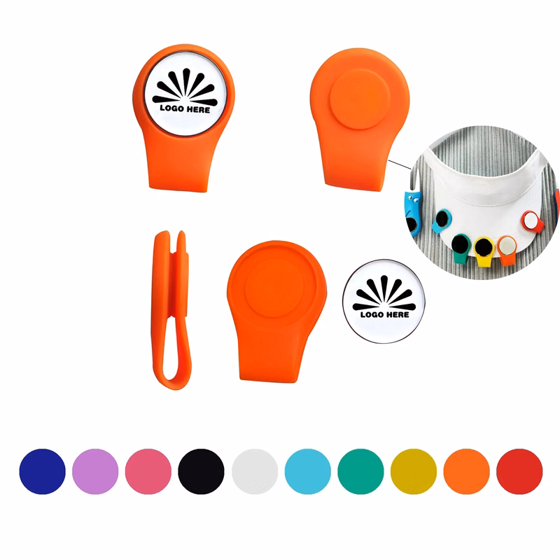 Golf Silicone Cap Clip Can Be Customized With Logo