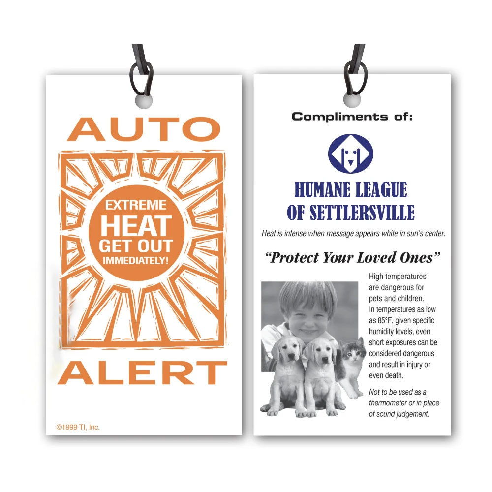 16 Pt Auto Alert Car Thermometer 1