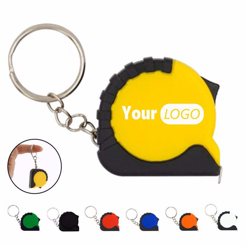 ABS Pocket Measuring Tape Keychain