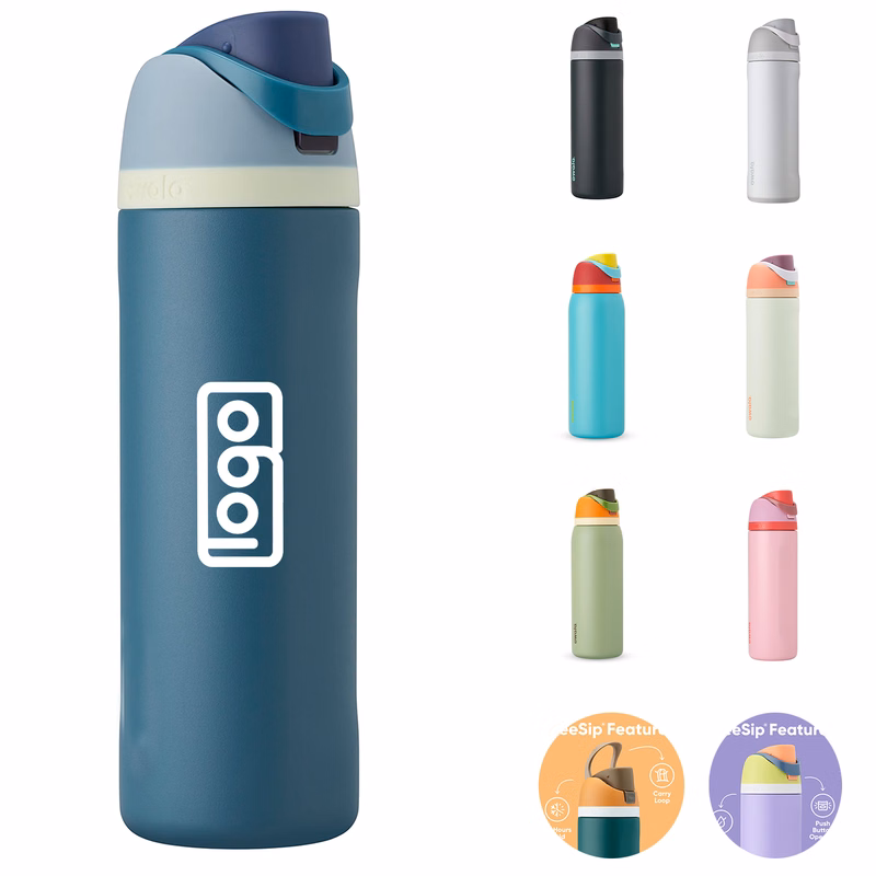 32OZ Insulated Stainless Steel Water Bottle w/ Straw