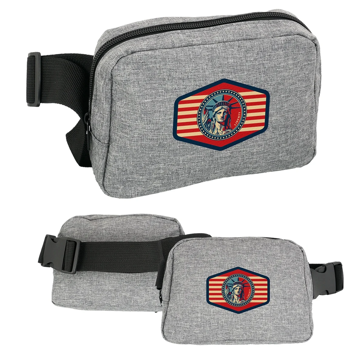 RECYCLED EMBLEM FANNY PACK 1