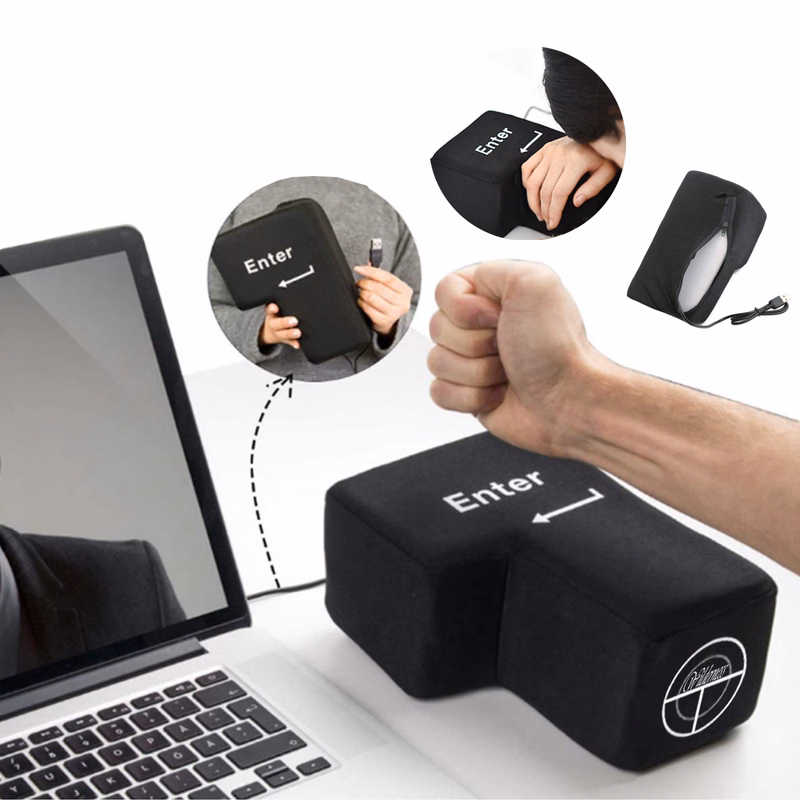 USB Big Enter Pillow