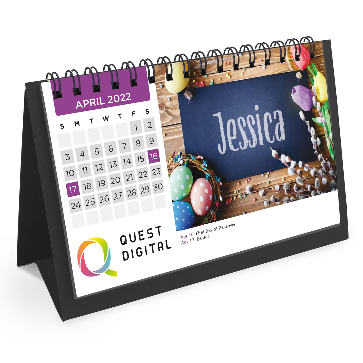 Flip Calendar w/Name Personalization (Short) 1