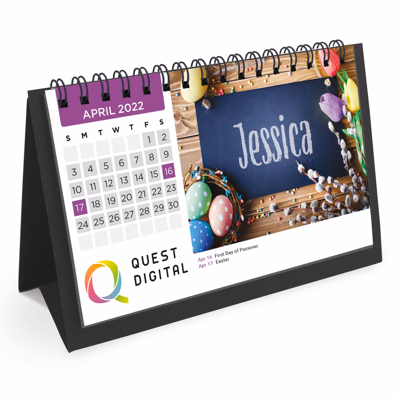 Flip Calendar w/Name Personalization (Short)