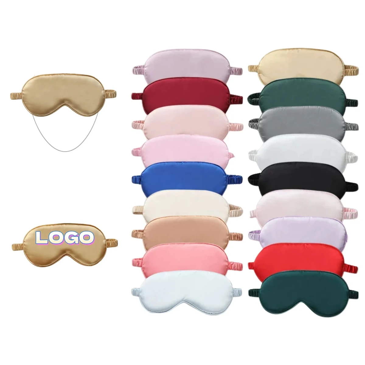 Silk-Like Light-Blocking Sleep Eye Mask For Sensitive People 1