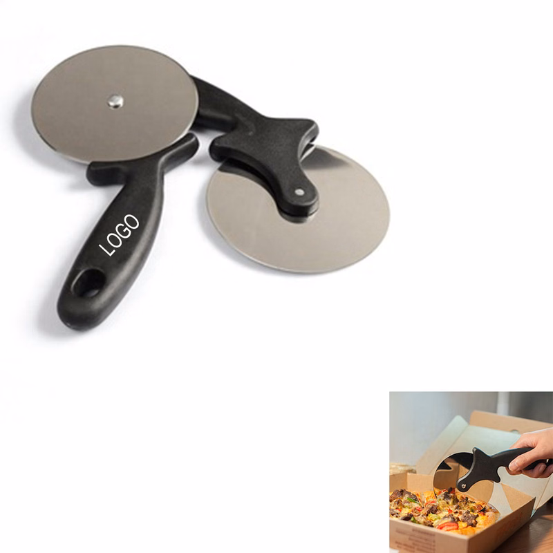 Stainless Steel Pizza Cutter with Plastic Handle
