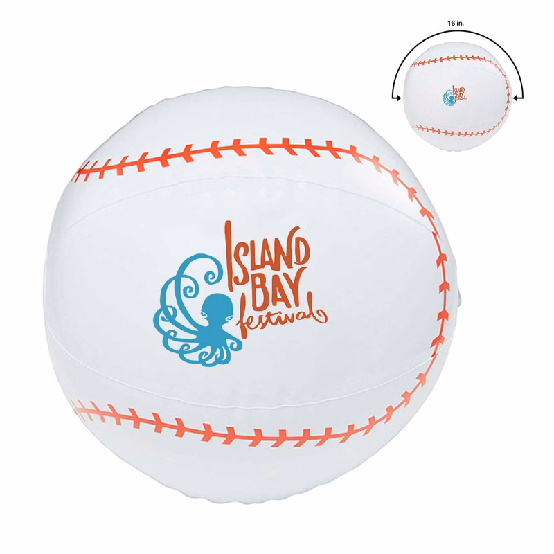 16" Sport Beach Balls - Football, Basketball, Baseball, Soccer