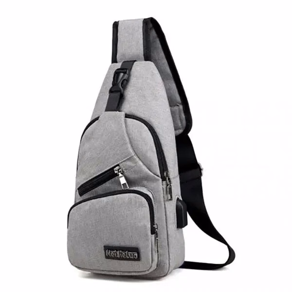 Custom Crossbody Bag with Charging Port