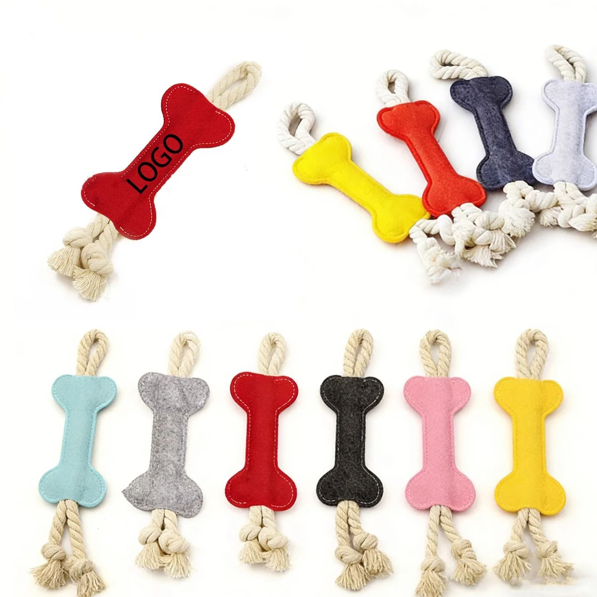 Rope Bone Chew Toy for Puppies 1
