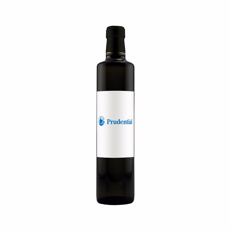 Labeled Balsamic Vinegar with Full-Color Custom Label