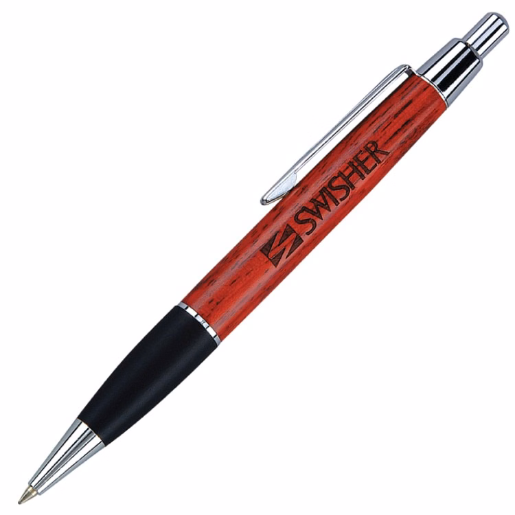 Scarlett Wood Click Action Ballpoint