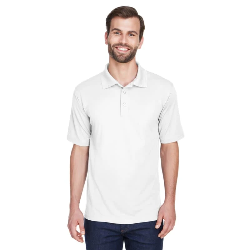 UltraClub Men's Tall Cool & Dry Mesh Piqué Polo 1