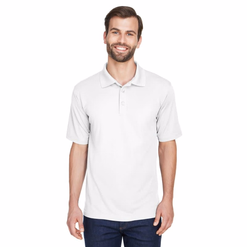 UltraClub Men's Tall Cool & Dry Mesh Piqué Polo