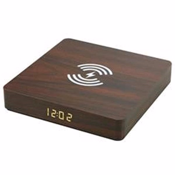 Wireless Charger with Digital Clock