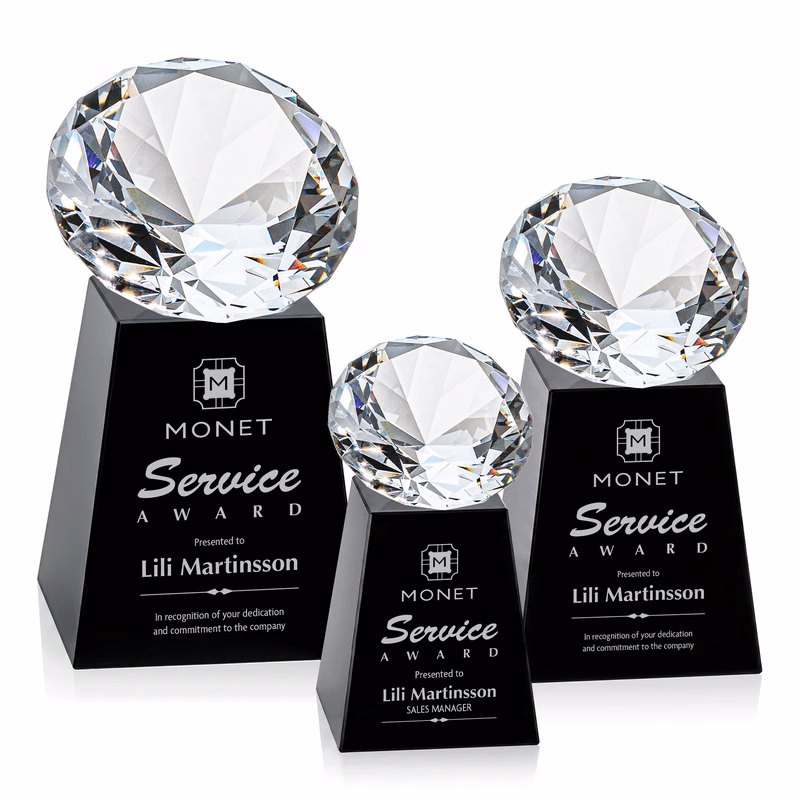 Celestina Award - Black/Diamond