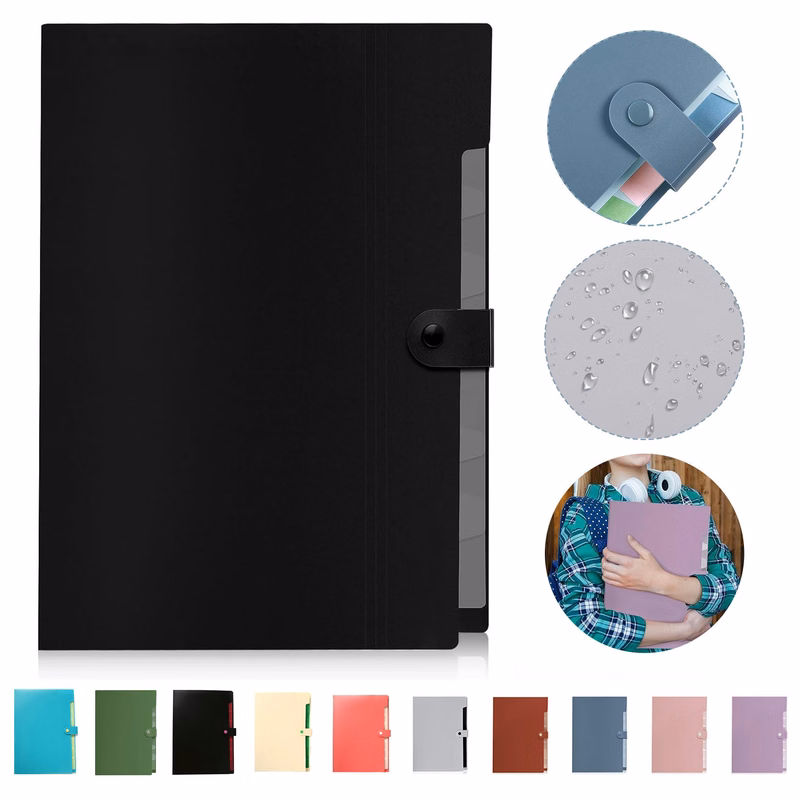 A4 Pockets Expanding File Folder