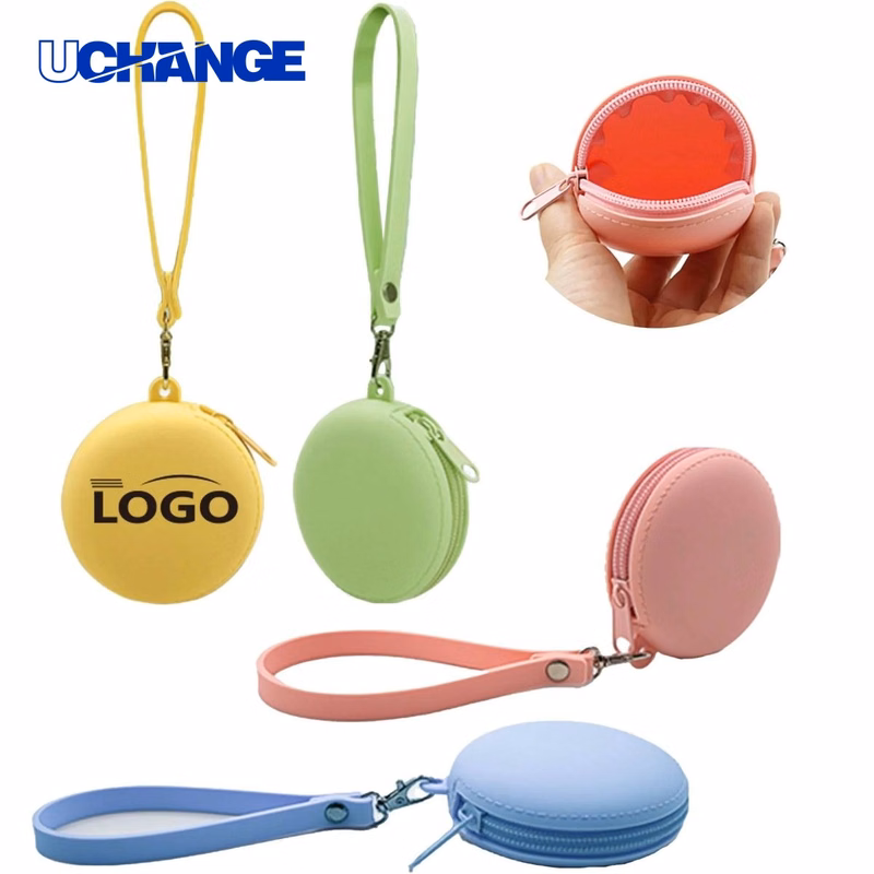 Round Silicone Coin Pouch