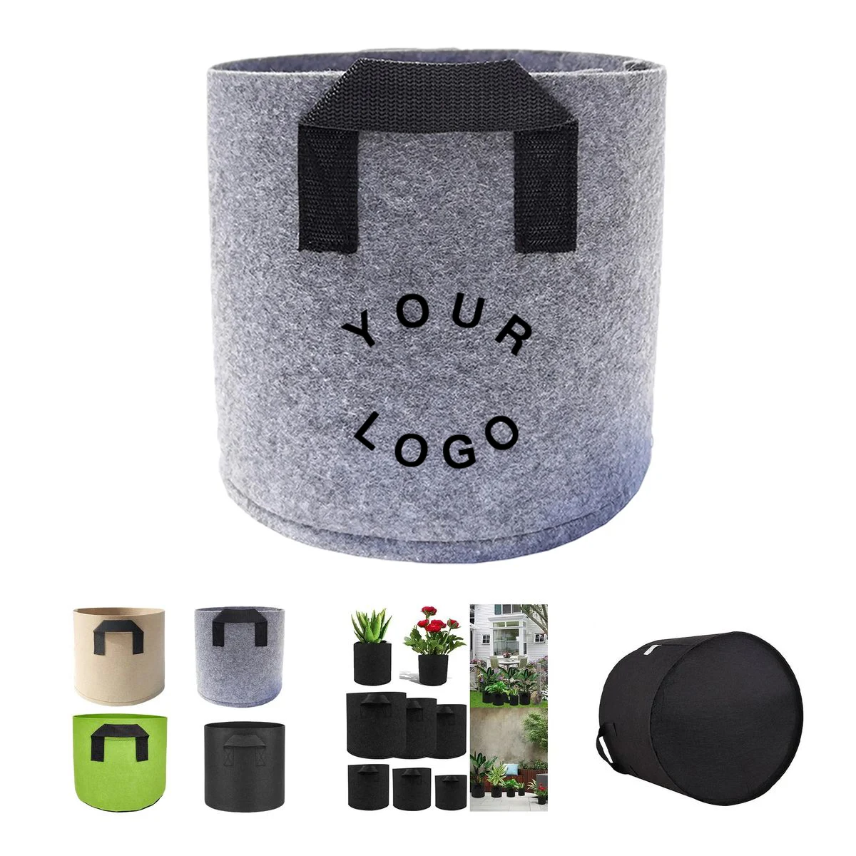 5 Gallon Fabric Grow Pouch for Gardening Use 1