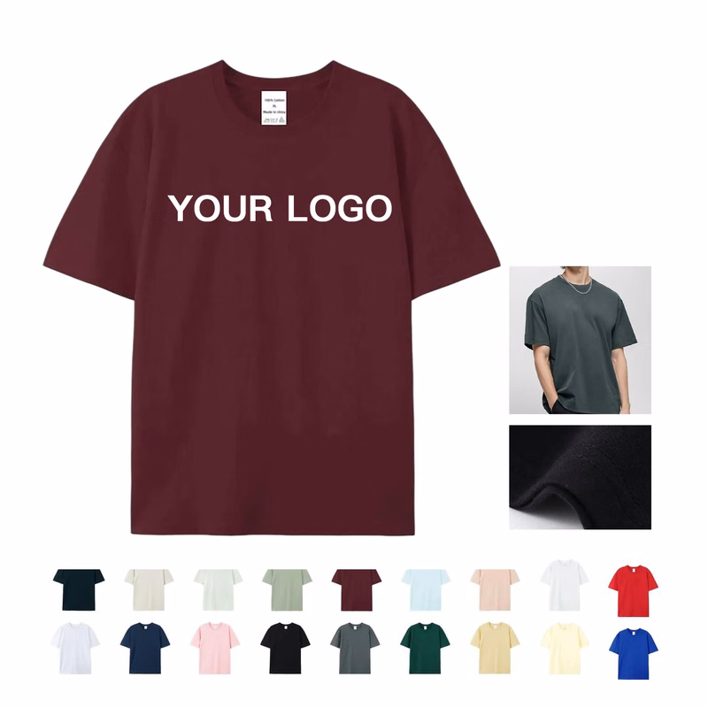 Breathable Cotton Short Sleeve T Shirt for Daily Wear