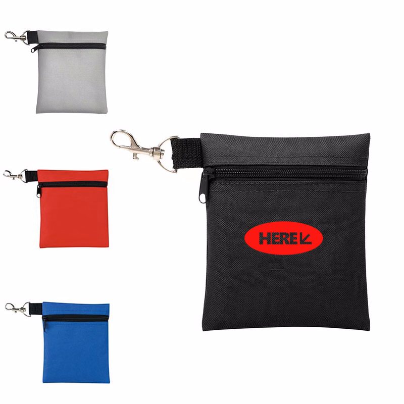Zipper Golf Ball Pouch MOQ 50