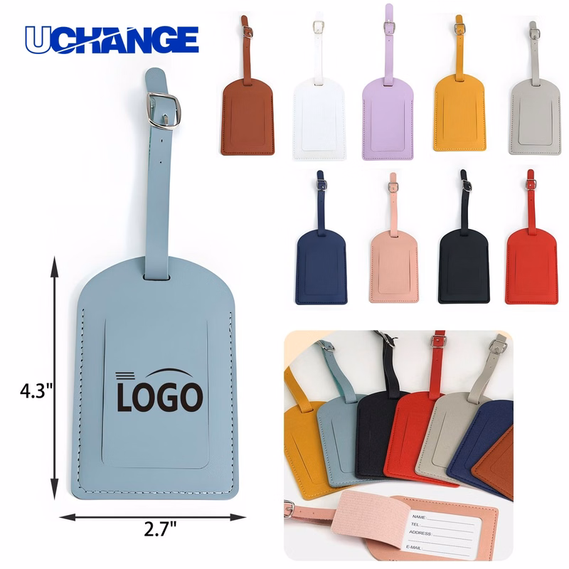 PU Leather Luggage Name Tag