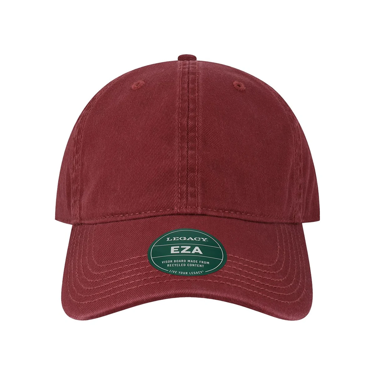 Relaxed Twill Dad Hat - EZA, custom hat with logo imprint 1