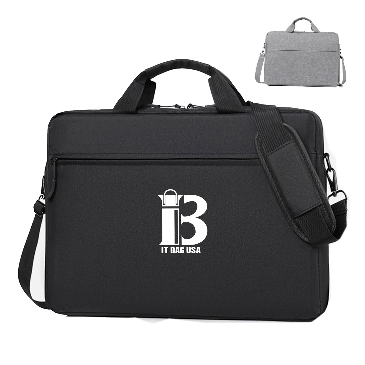 Polyester Laptop Classic Slim Briefcase Crossbody Bag 1