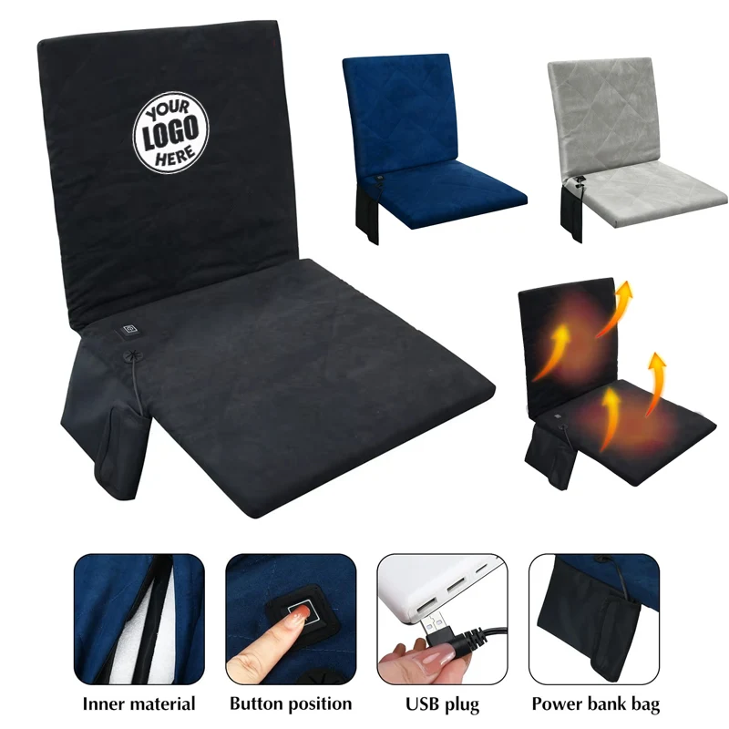 Outdoor Warm Folding Heated Seat Chair Office Cushion 1