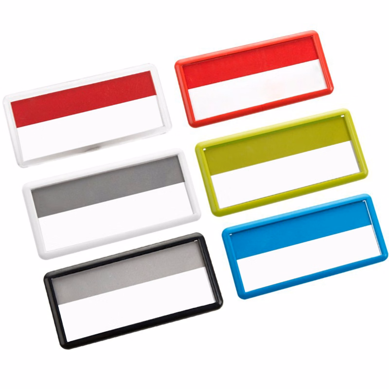Small Pastic Reuseable Name Tag