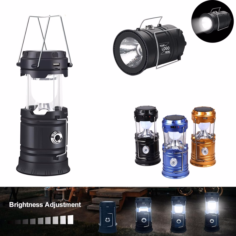 Rechargeable Solar LED Camping Light