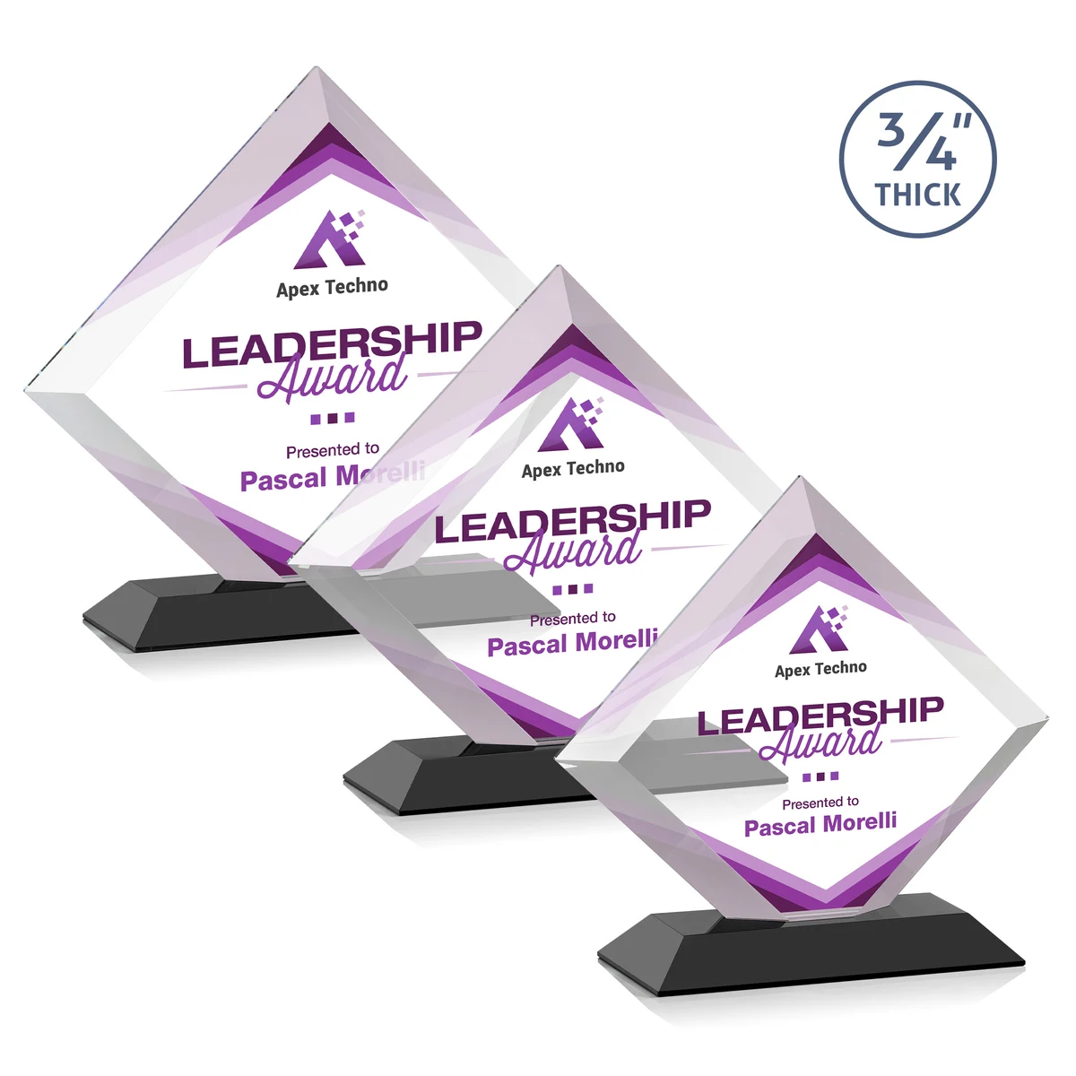 Belaire VividPrint™ Award - Black 1