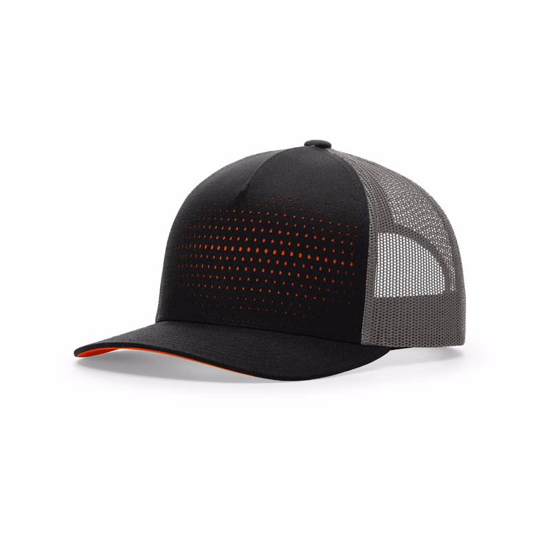  Laser Cut Five Panel Trucker